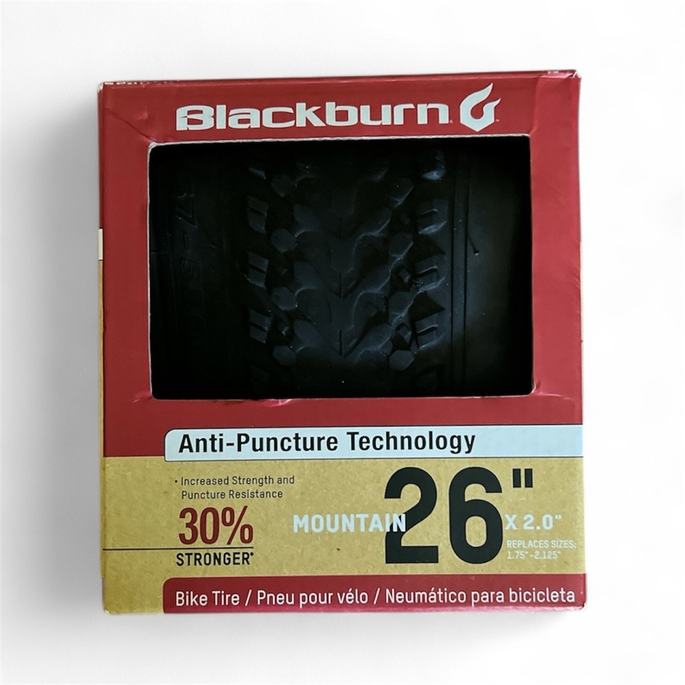 Blackburn Mountain Bike Tire 26" X 2.0”
